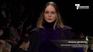 Oksana Fedorova Mercedes Benz Fashion Week Russia Autumnwinter 2018