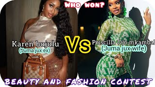 Juma Jux Ex Girlfriend Karen Bujulu Vs Wife Priscilla Ojo Beauty And Fashion Contest