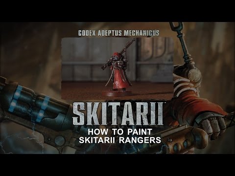 Adeptus Mechanicus: How to paint Skitarii Rangers.