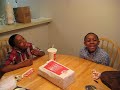darius and demetrice sing and playing around