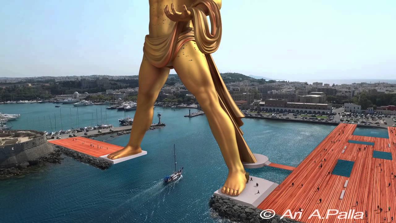 Magic gold statue image