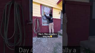We Painted Ms. Addies House For 1