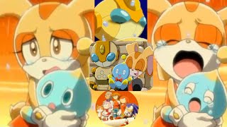 Sonic X Comparison Cream & Cheese Crying For Emerls Destruction Japanese Vs English