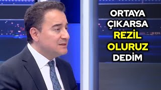 İmamoğlu ve Yavaş neden aday olmadı? Ali Babacan 6lı masa içinde konuşulanları a