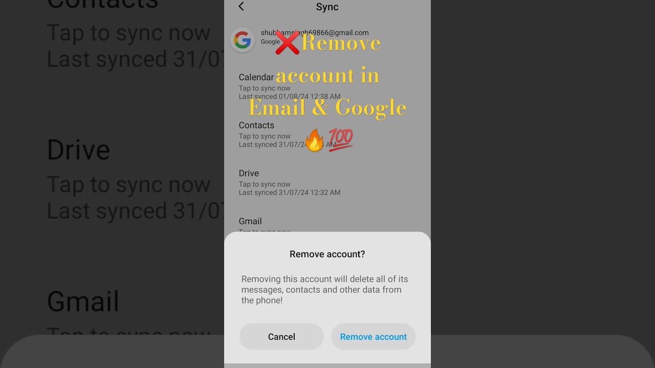 How to Remove a Google Account from Gmail & Google | How to Remove a Google Account from Gmail & Google |