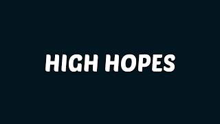 Panic At The Disco High Hopes Audio With Audio Panic At The Disco High Hopes Audio With Audio