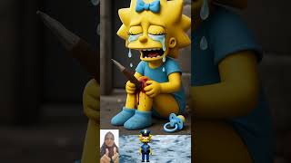 The Simpson Family Had Their Knees Pierced By Wood