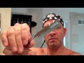 "SPARTACUS" STRAIGHT RAZOR SHAVE: CUT THROAT SHAVING with a THIERS-ISSARD WICKED SICK LARGE BLADE