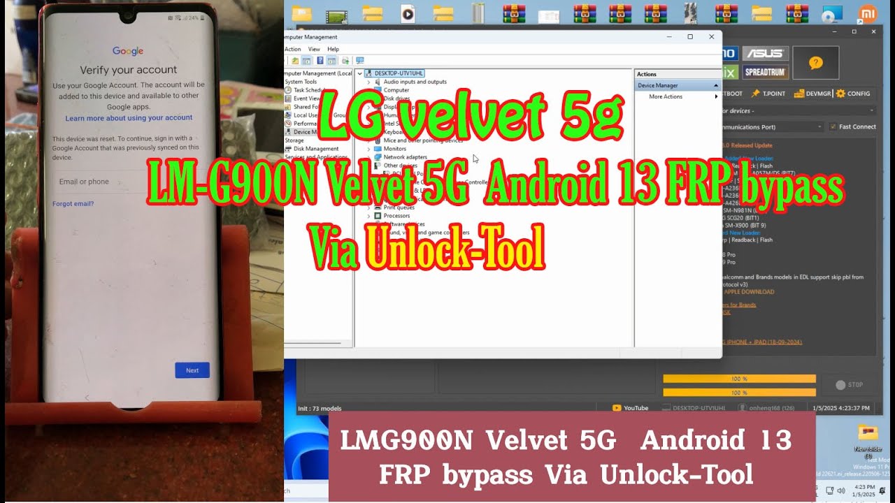 lg velvet 5g FRP Bypass by Unlock Tool/How to put the lg velvet 5g FRP Bypass by Unlock Tool/How to put the