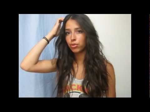 Selena Gomez "Round and Round" Music Video HD Inspired Hair Tutorial Waves/ 