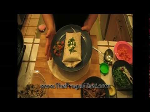 Burritos And Blues. Make Carne Asada Burritos