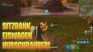 Suche Zwischen Einer Sitzbank, Eiswagen Und Einem Hubschrauber Fortnite Ferresmc