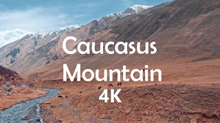 Caucasus Mountains 4K | 4K Drone Footage