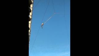 Видео Прыжок с крана 75метров ул.Ванеева Нижний Новгород 26.07.2015г. от egor4404, улица Ванеева, Нижний Новгород, Россия