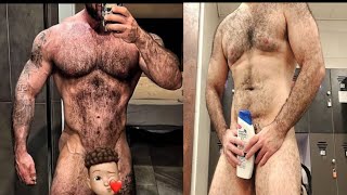 Extremely beautiful hairy hunks|hairy male models|