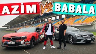 AZİM (Camaro) VS BABALA (Mercedes) DRAG YARIŞI - Enes Batur Vs Oğuzhan Uğur