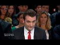 Affaire dieudonné - Florian Philippot clash violemment Manuel Valls 06 02 14 quenelle asu zoa le mur