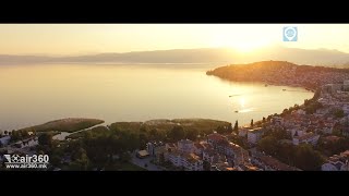 Ohrid, Macedonia from Drone - Short Version www.air360.mk