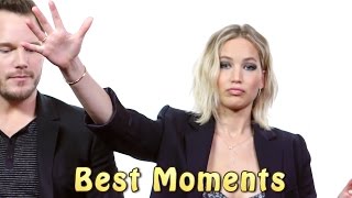 Jennifer Lawrence And Chris Pratt ★ Best Funniest Moments Jennifer Lawrence And Chris Pratt ★ Best Funniest Moments