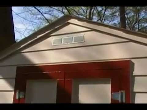  Overhaul a Storage Shed with new doors and a coat of paint - YouTube