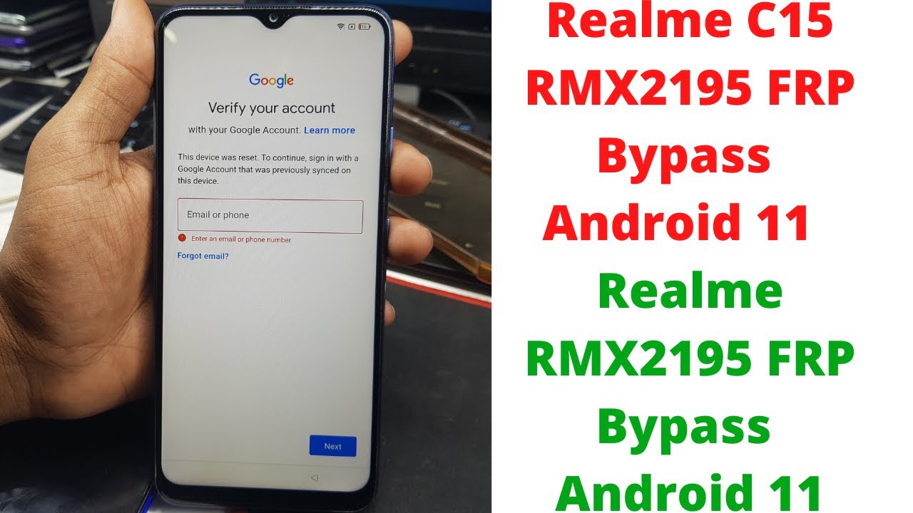 Realme C15 RMX2195 FRP Bypass Android 11 – realme Realme C15 RMX2195 FRP Bypass Android 11 – realme