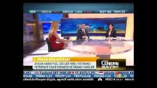 Tacirler Yatırım Kurumsal İletişim Direktörü Aysun Karaytuğ - 12 Haziran 2013