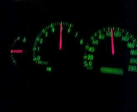 toyota corolla five E12 14 16V VVTI acceleration 0100 2007