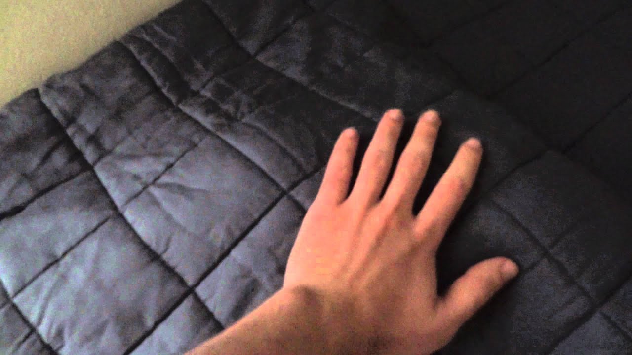 Cat hiding under bed covers. - YouTube