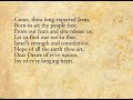 Come Thou Long-Expected Jesus - Red Mountain Music