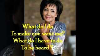 Watch Shirley Bassey Sorry Seems To Be The Hardest Word video