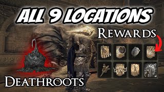 𝐀𝐥𝐥 𝟗 𝐃𝐞𝐚𝐭𝐡𝐫𝐨𝐨𝐭 𝐋𝐨𝐜𝐚𝐭𝐢𝐨𝐧𝐬 Gurranq The Beast Clergyman Questline Elden Ring Guide