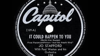 Watch Jo Stafford It Could Happen To You video