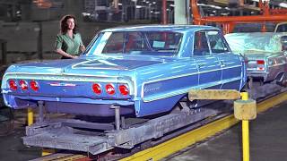 How Chevrolet Cars Were Embled 60 Years Ago - Back In Time Chevrolet 150, 210 & Bel Air Factory