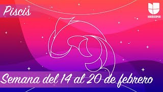Piscis - Semana Del 14 Al 20 De Febrero De 2022 Univision Horóscopos