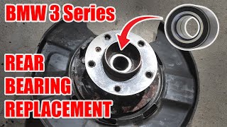 How To Replace Rear Wheel Bearing With ABS Ring | BMW E90 E91 E92