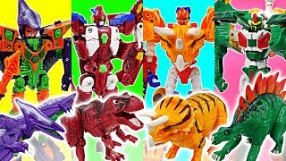 Hello Carbot Cretaceous Period Dinosaur Transform Robot Tyracles, Terajet, Tego Go - Dudupoptoy