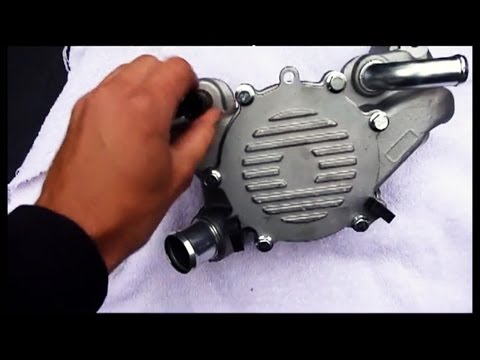 How To Water Pump Replacement LT1 - YouTube