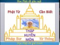 Thập Huyền Môn của HT.Từ Thông - Đây là chìa khóa để mở kho tàng chánh pháp!