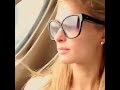 Paris Hilton's Instagram Video Flying back to Ibiz