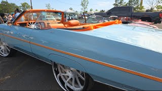 Blockfest Carshow Gadsden Al. 2024 Donks Bubbles Clic Cars Bikes Mopars Jeeps Custom Builds