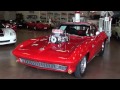 Driving Supercharged 454 Big-Block 1966 Corvette Pro Street Fast Lane Classic Cars