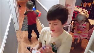 Kid Temper Tantrum Nerf War Vs Neighbor Kids Original