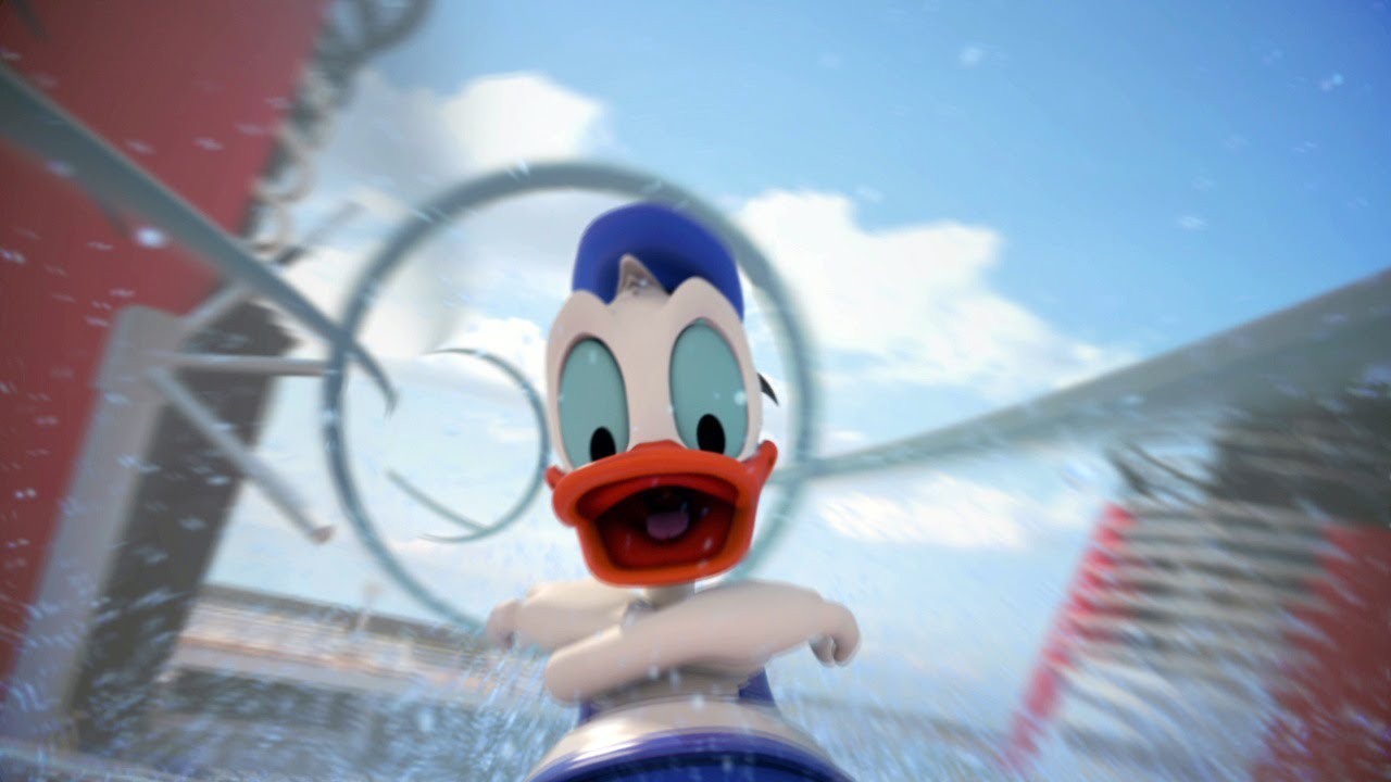 animated water slide