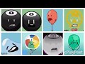 Youtube Thumbnail Bfdi auditions, but it’s with 7 other reanimations