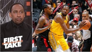 Kevin Durant and Kawhi to Clippers would put 'immense pressure' on LeBron - Stephen A. | First Take