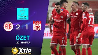 Merkur-Sports | B. Antalyaspor (2-1) Sivasspor - Highlights/Özet | Trendyol Süpe