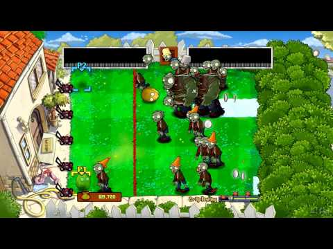 Watch Plants vs Zombies Xbox 360 Co-op Bowling Challenge (plus Achievements)