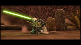 Star Wars The Clone Wars: Yoda takes down an entire Droid Fleet