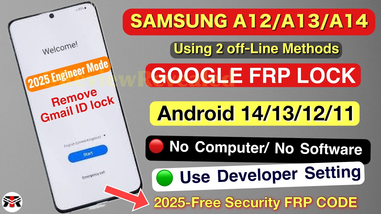 Samsung A12-A13 FRP Bypass Without Pc 2025 Android Samsung A12-A13 FRP Bypass Without Pc 2025 Android