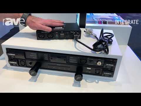 Integrate 2019: Furman Shows CN-3600SE 16-Amp SmartSequencing Power Conditioner on the Jands Stand